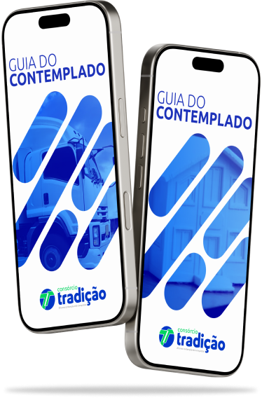 Celulares com o guia de contemplados